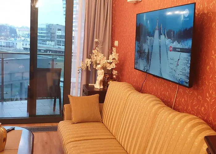 Royal Capital Towers Klimatyzacja & Prywatny Parking & Bezkontaktowe Zameldowanie & Balkon Διαμέρισμα Rzeszów