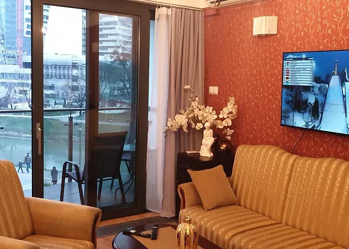 Apartment Royal Capital Towers Klimatyzacja & Prywatny Parking & Bezkontaktowe Zameldowanie & Balkon Rzeszow