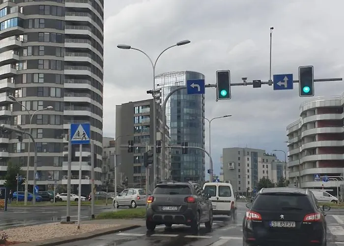 Royal Capital Towers Klimatyzacja & Prywatny Parking & Bezkontaktowe Zameldowanie & Balkon Διαμέρισμα Rzeszów