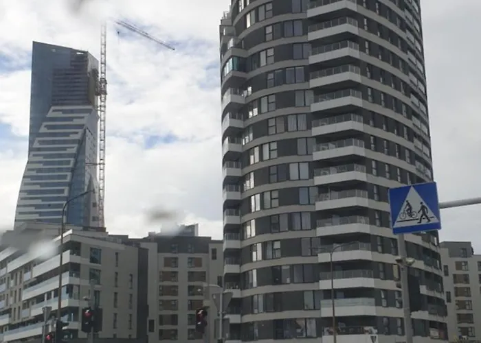 Apartment Royal Capital Towers Klimatyzacja & Prywatny Parking & Bezkontaktowe Zameldowanie & Balkon