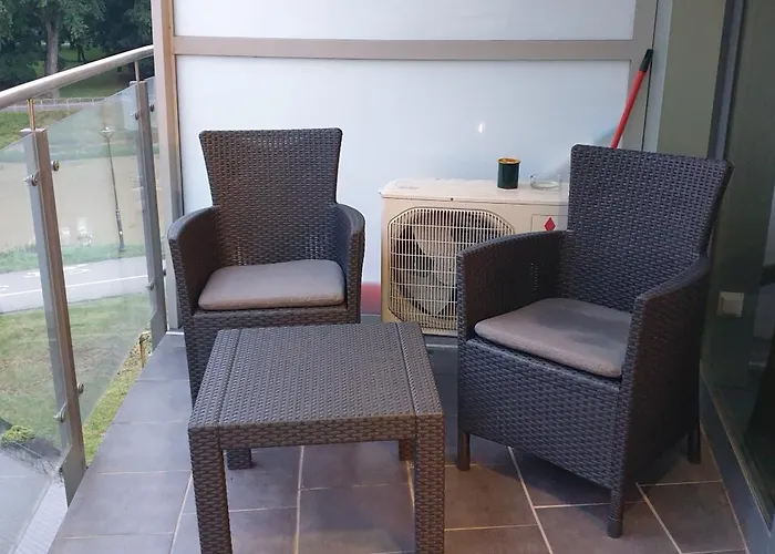 Royal Capital Towers Klimatyzacja & Prywatny Parking & Bezkontaktowe Zameldowanie & Balkon *